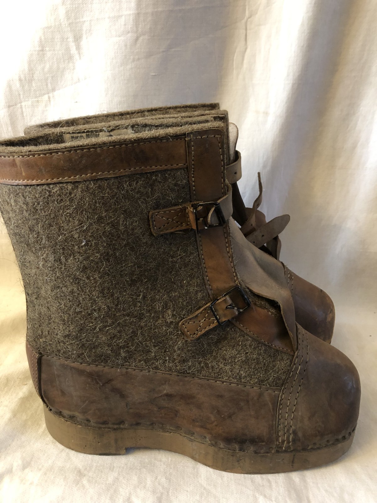 Wehrmacht  winter  Wachstiefels ww2