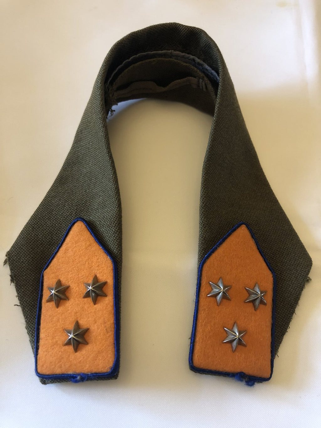 Losse kraag met Kapitein kraagemblemen Garderegiment