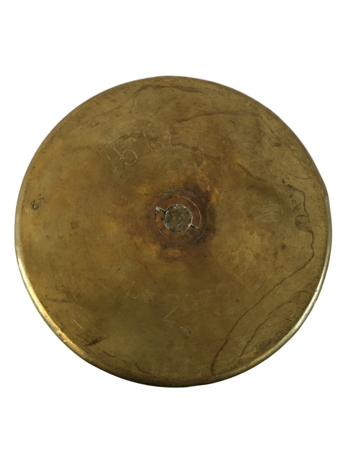 1 paar koperen bewerkten hulzen Reims WO1