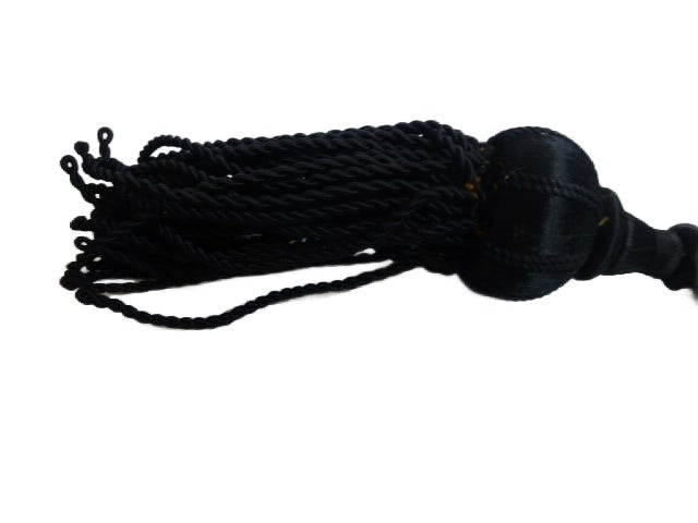 Zwarte kwast gebruikt bij  begrafenis