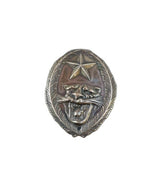 Massief zilveren baret embleem No.5 Commando