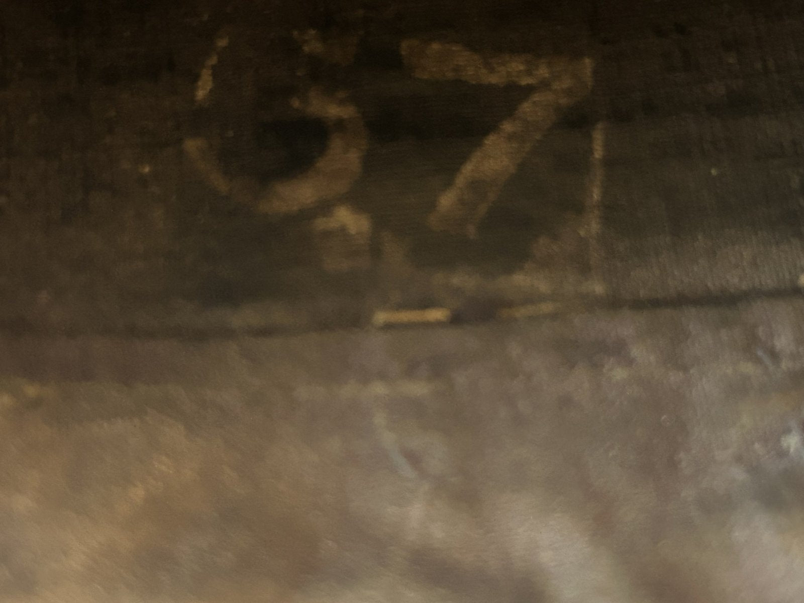 Wollen veldmuts KLU jaren 50, 2de type