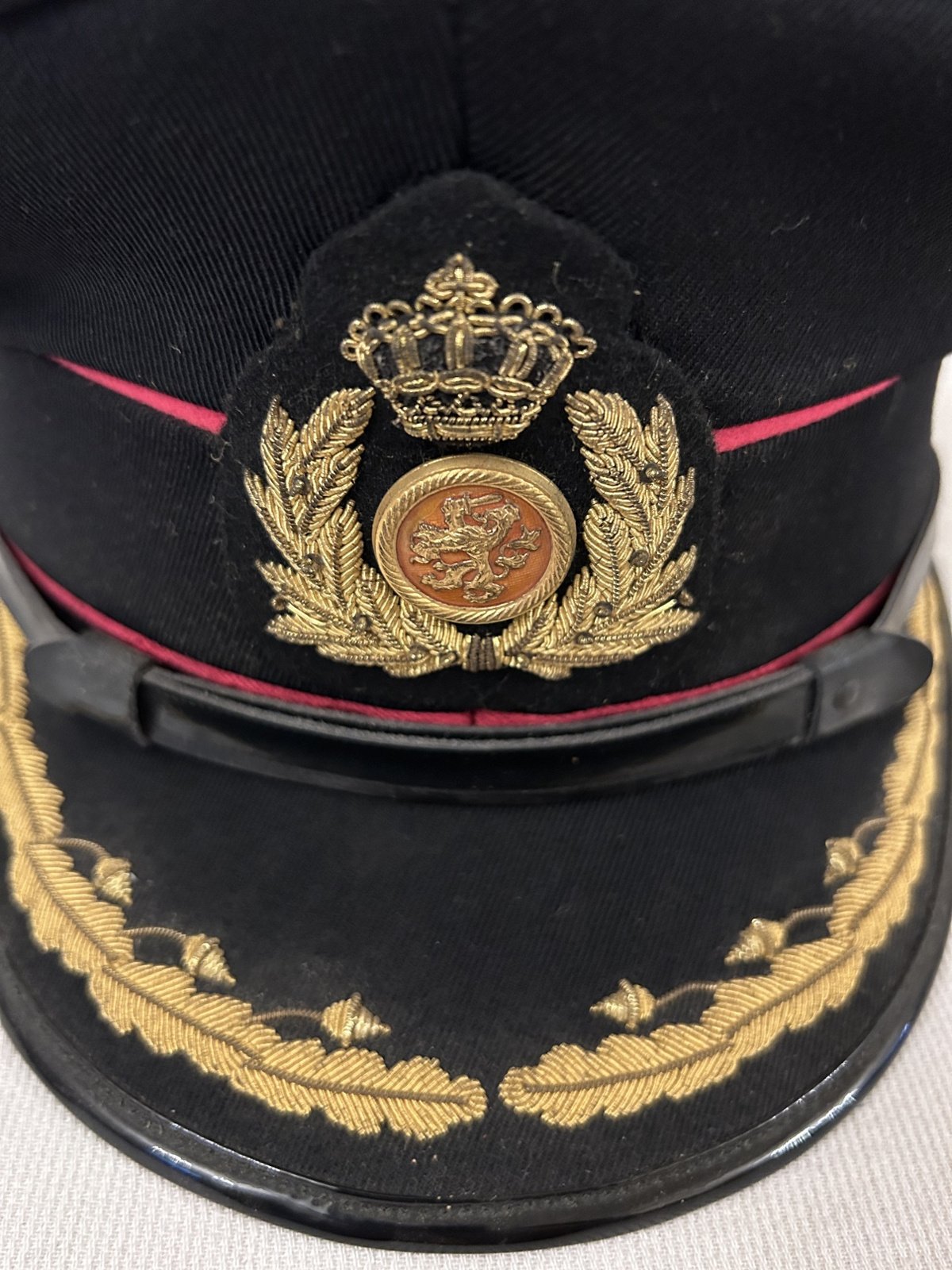 KL Hoofdofficier pet uit de 70er jaren