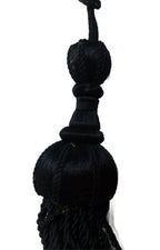 Zwarte kwast gebruikt bij  begrafenis