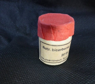 pot de bicarbonate de sodium