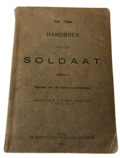 Handboek Soldaat 1935