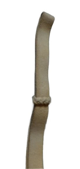 Antieke buffel lederen sabelkwast