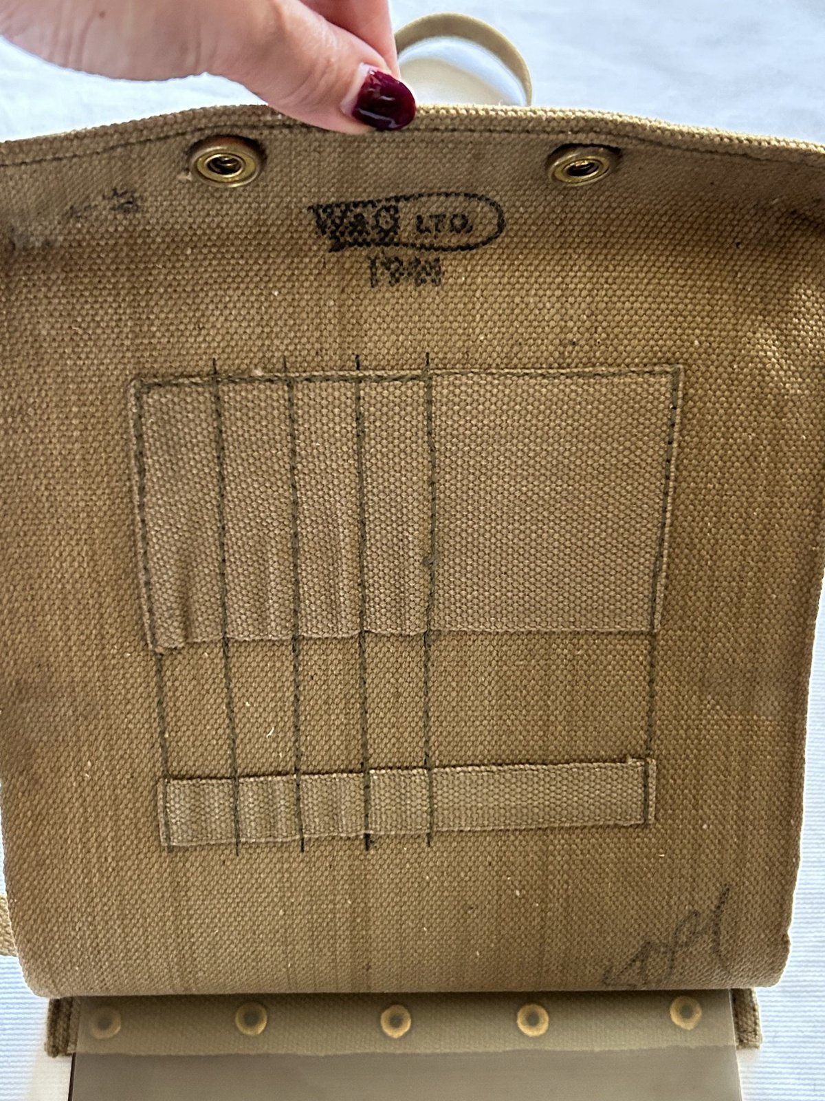 British ww2 Map Case 1944