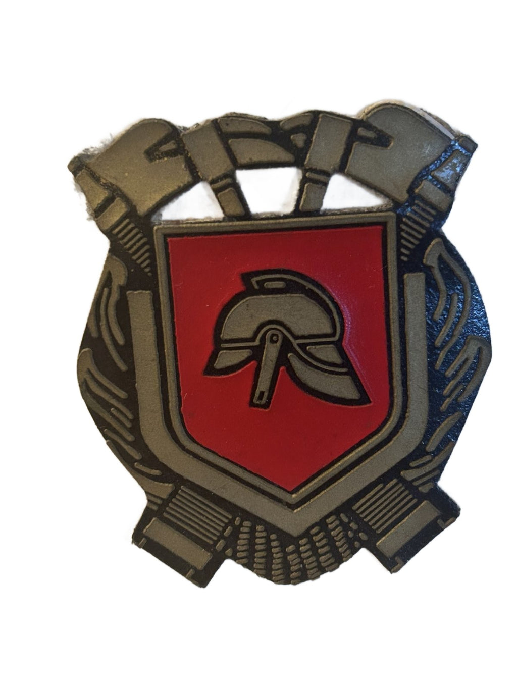 Helm van de Koninklijke Marine Brandweer