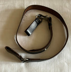 Zwart lederen HJ kruisriem wo2