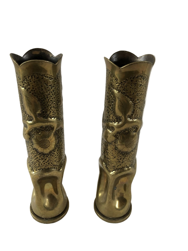 1 paar 40mm koperen bewerkte hulzen hover image