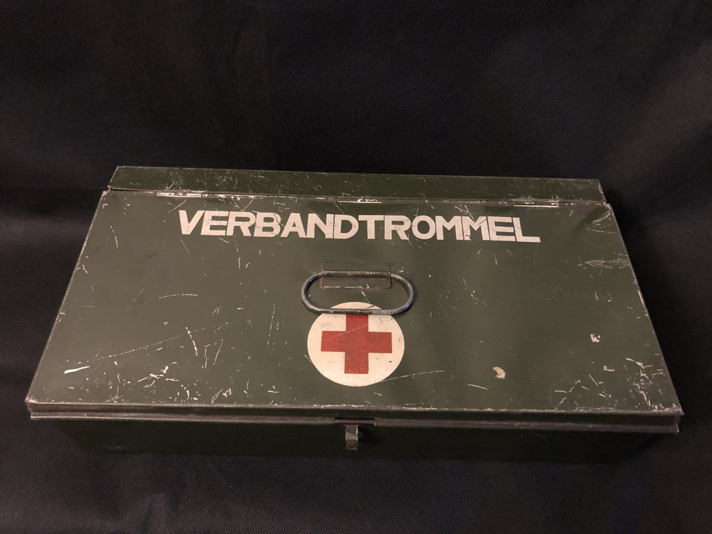 Verbandtrommel Nederlandsche Roode kruis uit de 30-40er jaren