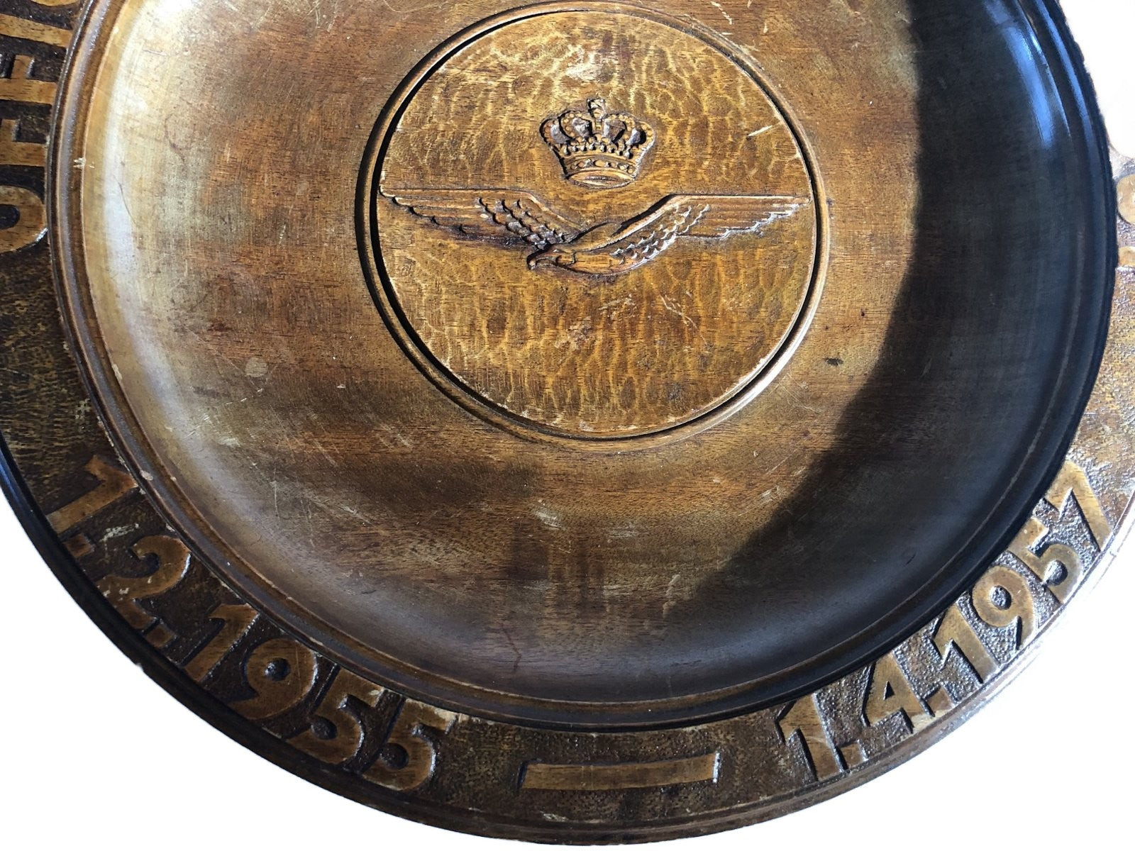 Houten herinneringsbord Officieren  Koninklijke Luchtmacht