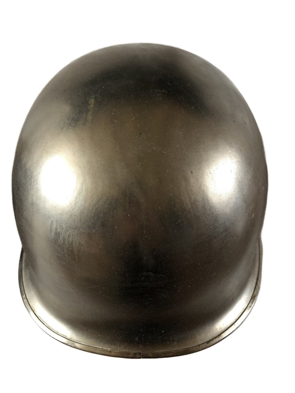 Verchroomde Nato helm