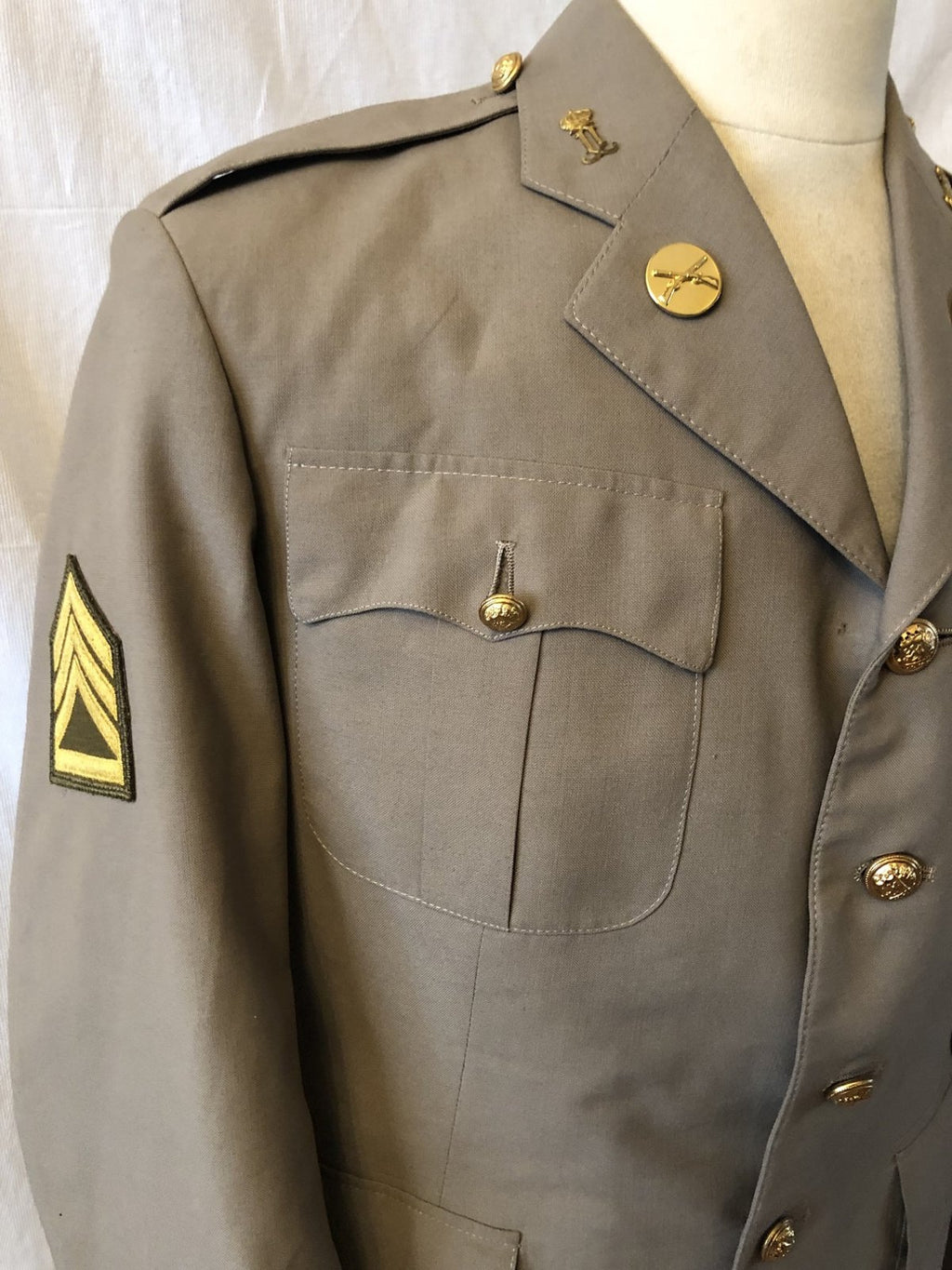 Luxemburg militaire  tuniek jaren 60-70