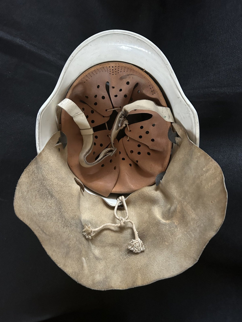 Deutsche Feuerwehr helm uit de 50er jaren