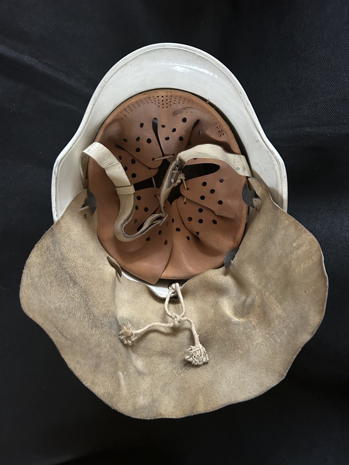 Deutsche Feuerwehr helm uit de 50er jaren