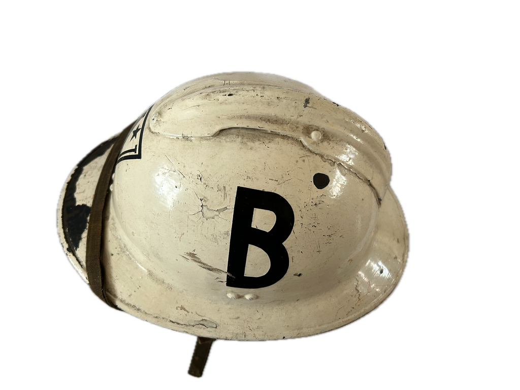 Casque Protection Civile ww2