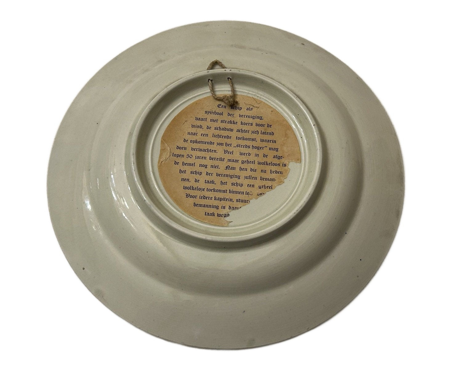 Herdenkingsbord 50 jaar      1907-1957