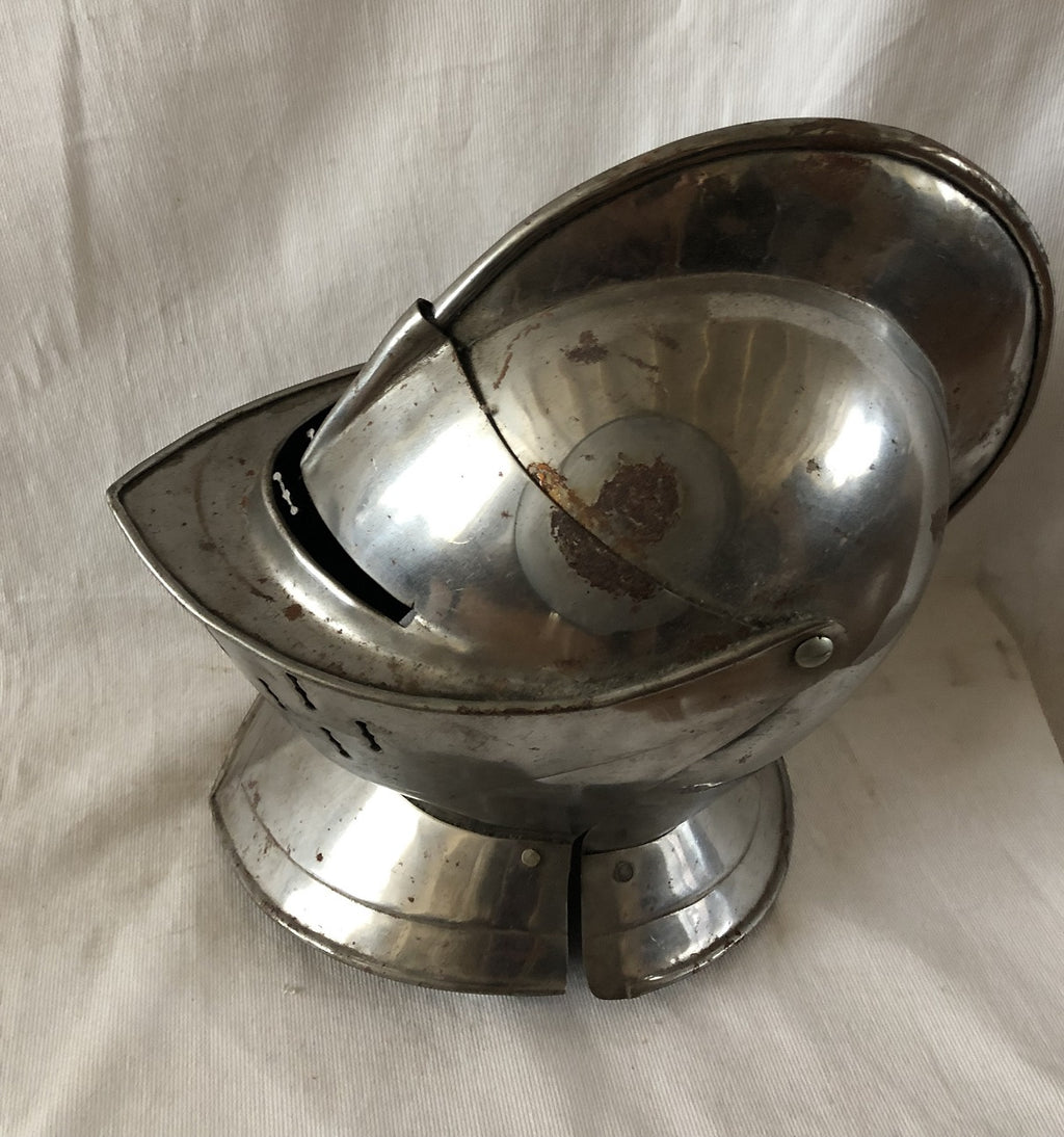Helm Ridder Vintage ridderhelm / burgonet jaren 50 – Hasenbos Militaria