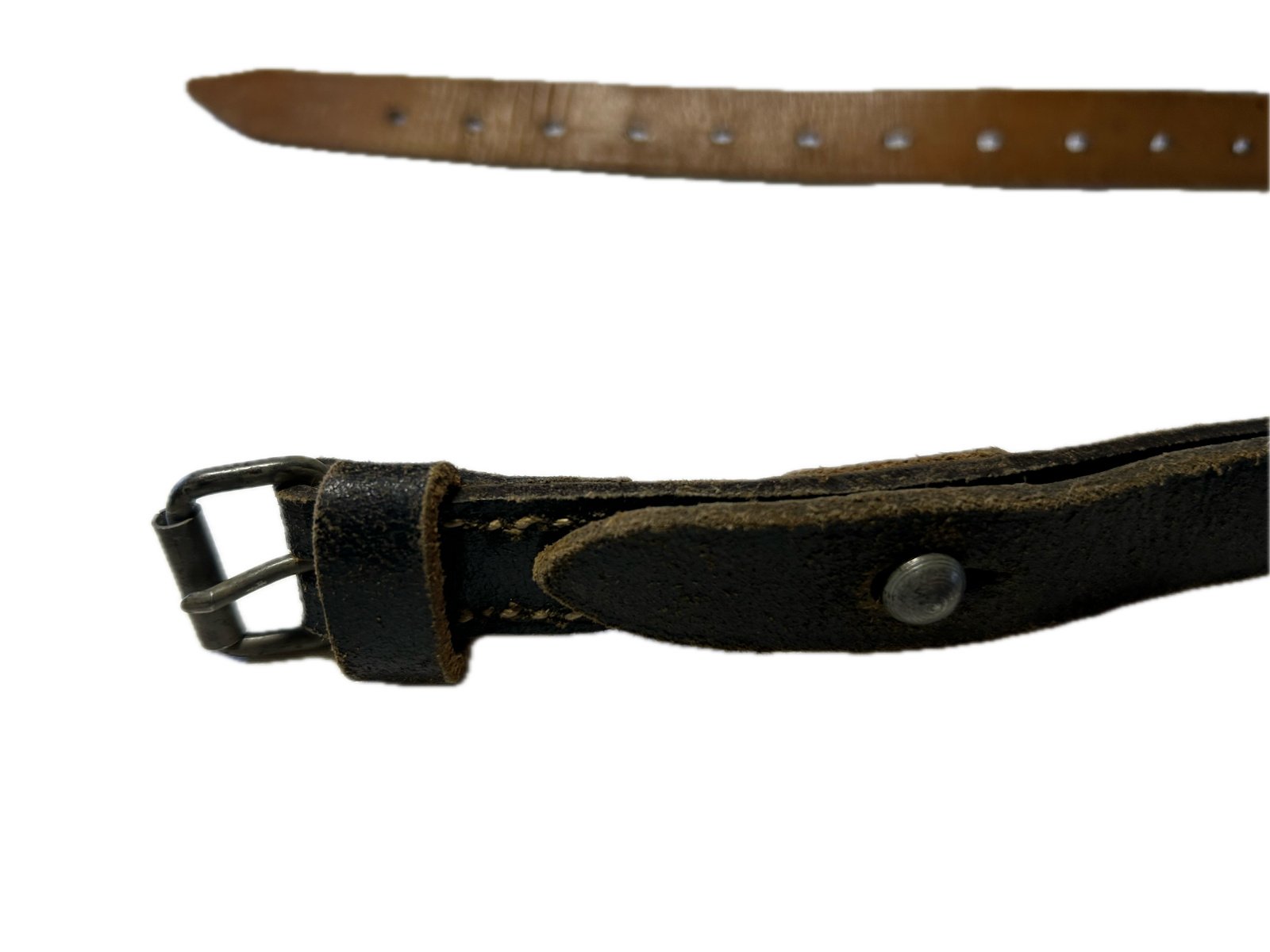 Duits lederen riempje voor etensketel ww2