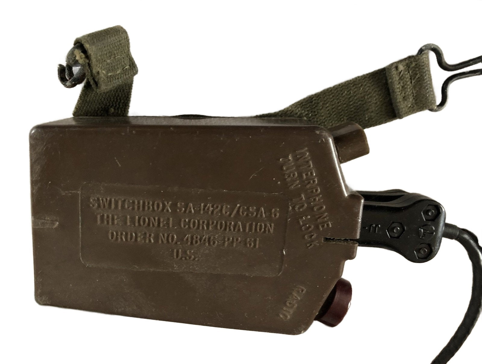 US Kop telefoon en keelmicrofoon