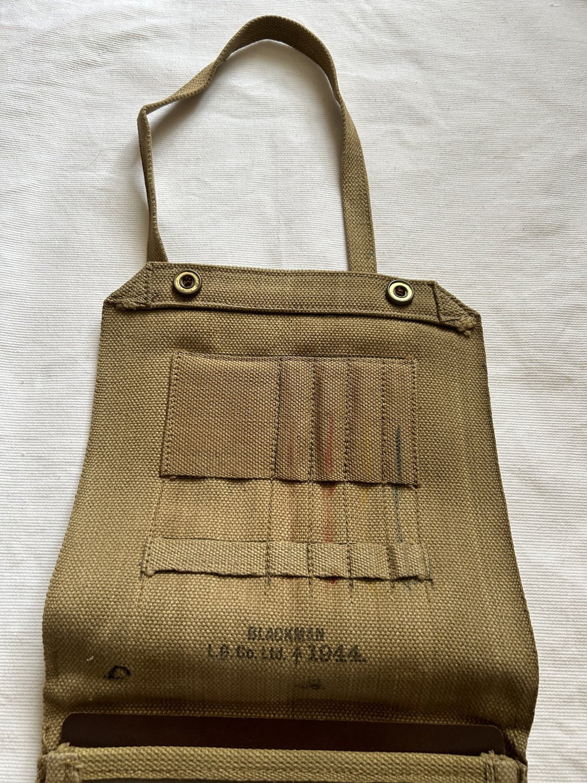 British Map Case  1944  Blackman LG  Co. 1944