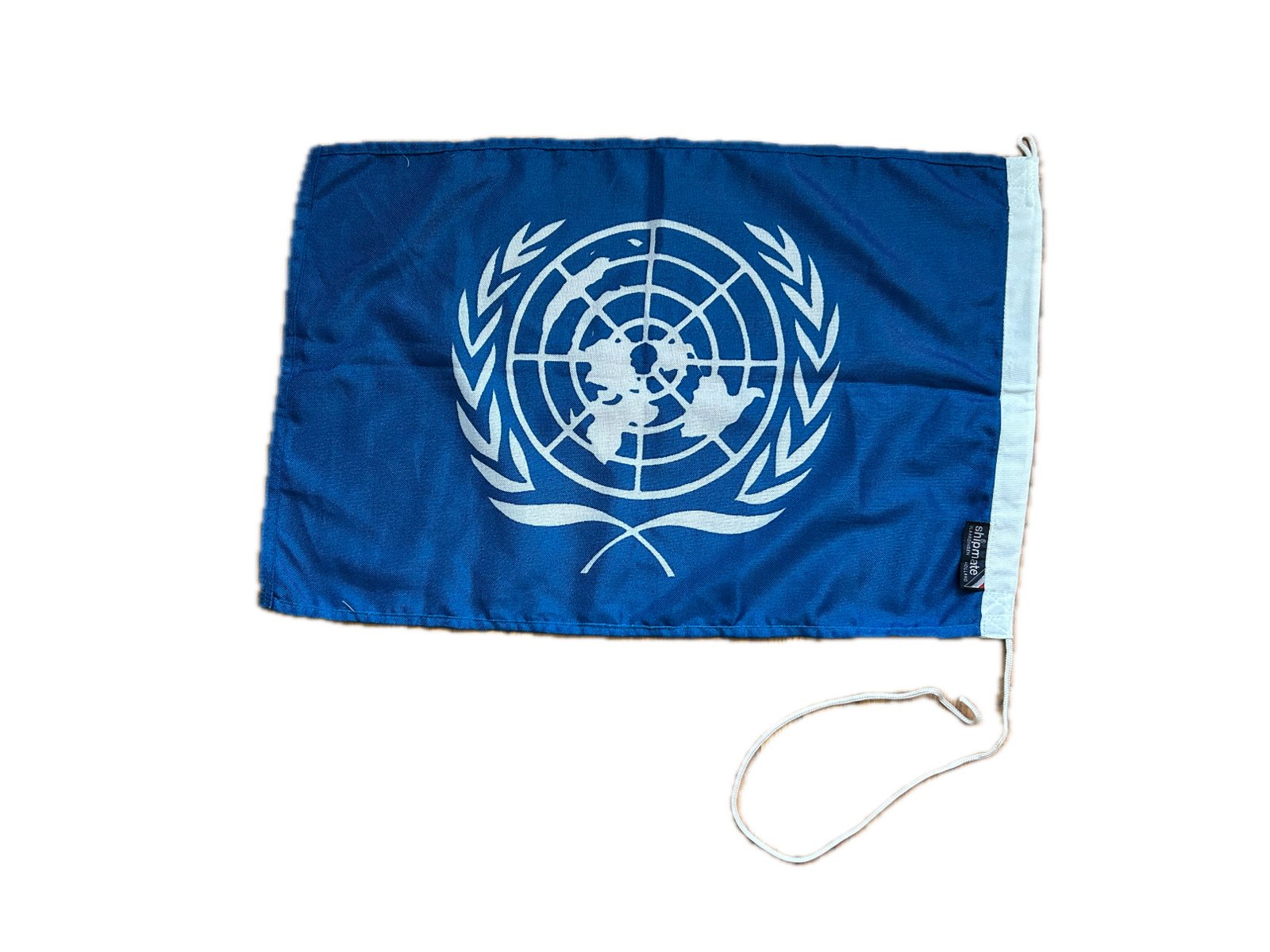 Verenigde Naties voertuig vlaggetje