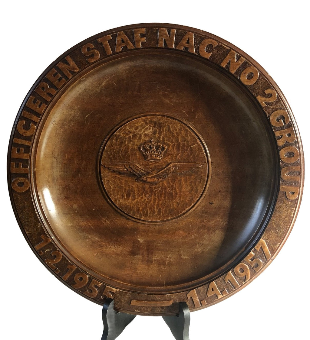 Houten herinneringsbord Officieren  Koninklijke Luchtmacht