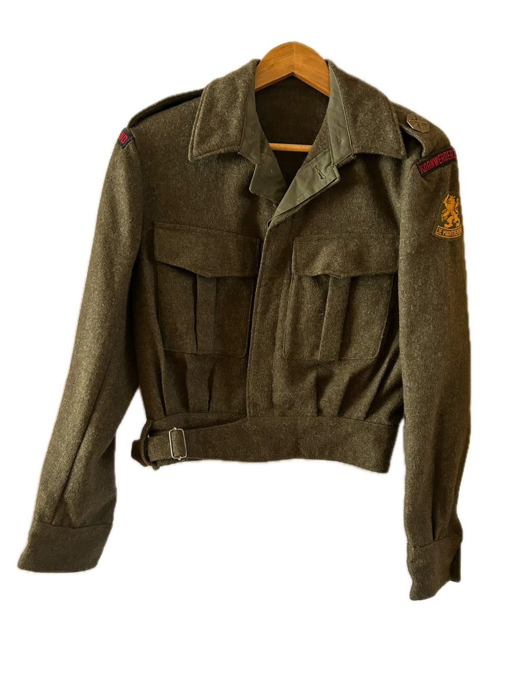 Battle dress jekker Kornwerderzand -50er jaren