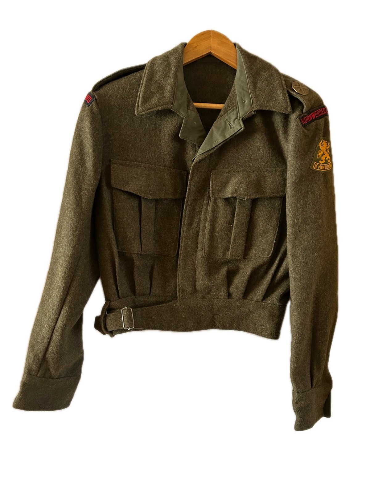 Battle dress jekker Kornwerderzand -50er jaren