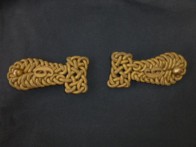 Pair of braided officer's epaulettes circa 1900