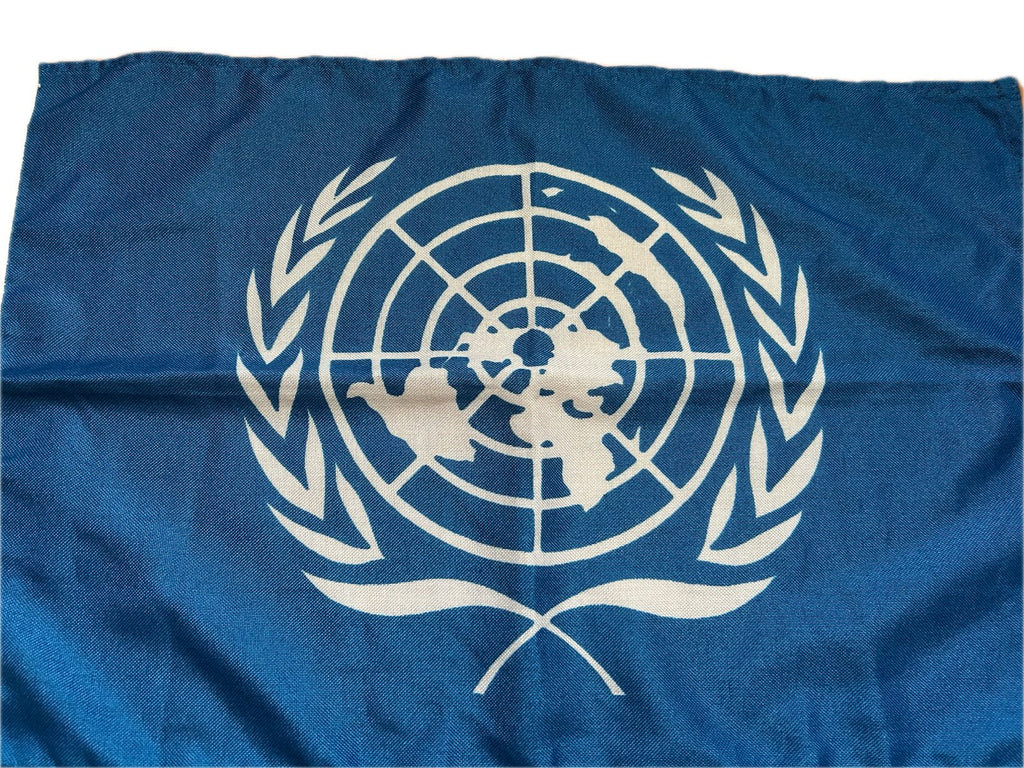Verenigde Naties voertuig vlaggetje