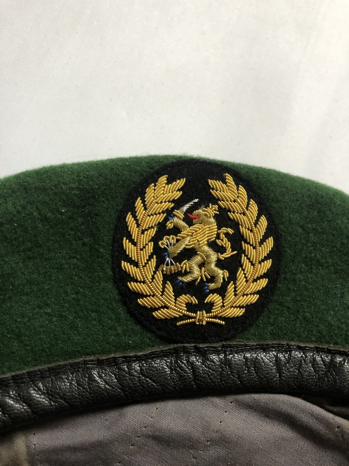 Officiers baret Commando in Indie ( Museumaanmaak)