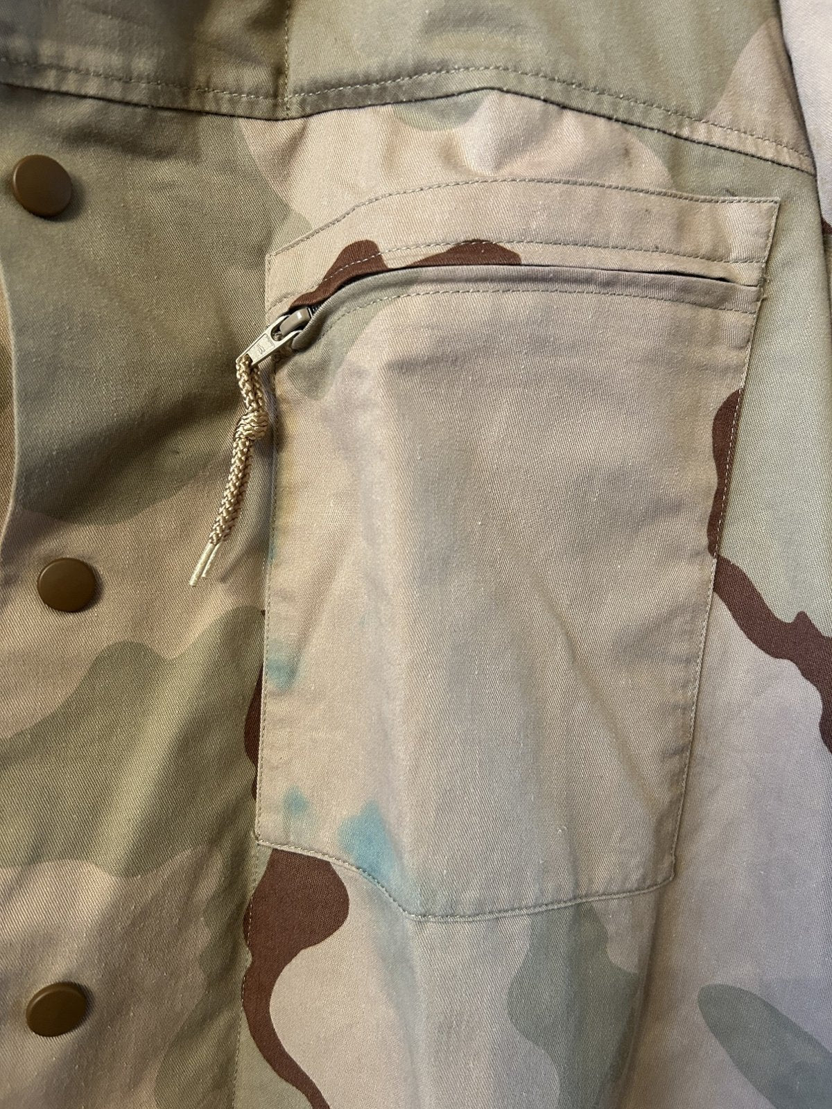 KL Desert camouflage gevechts basisjas  7090/1015