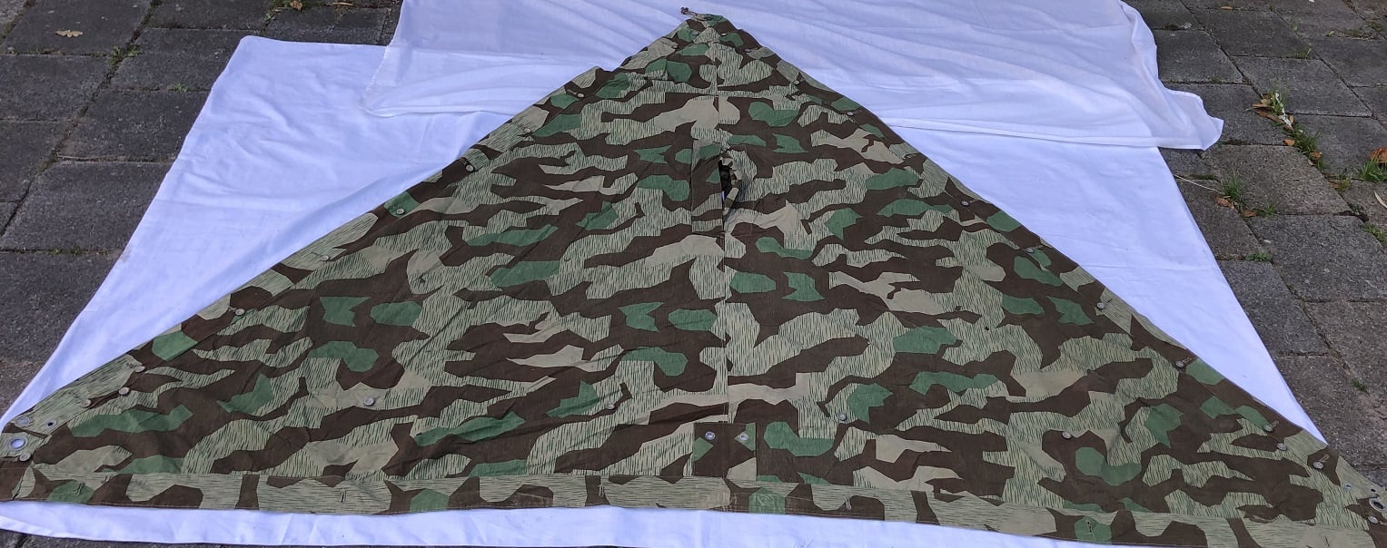 Deutsche Zeltbahn M31  Runken&Co. Bremen 1941