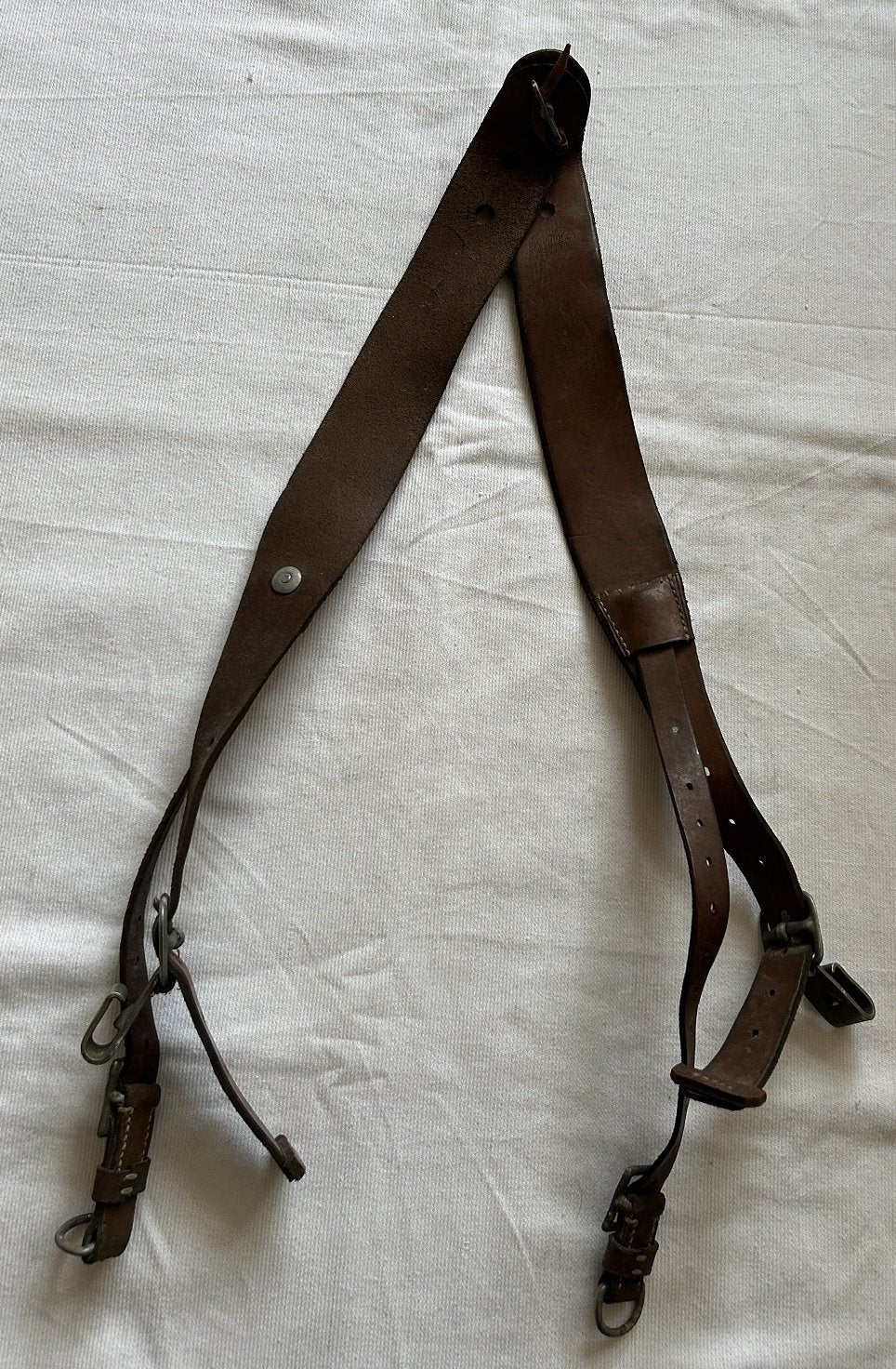 Duitse lederen Tragestel voor rucksack  1939