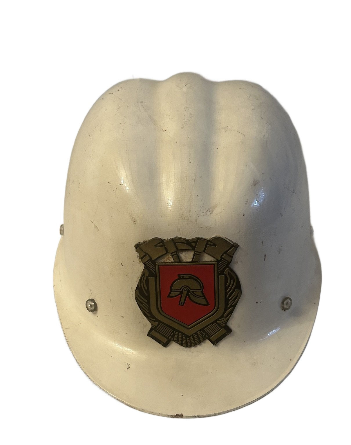 Helm van de Koninklijke Marine Brandweer