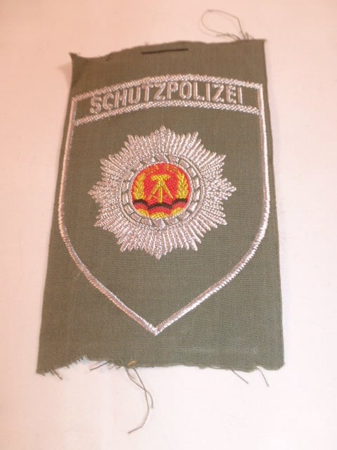 Schutzpolizei geweven mouwembleem