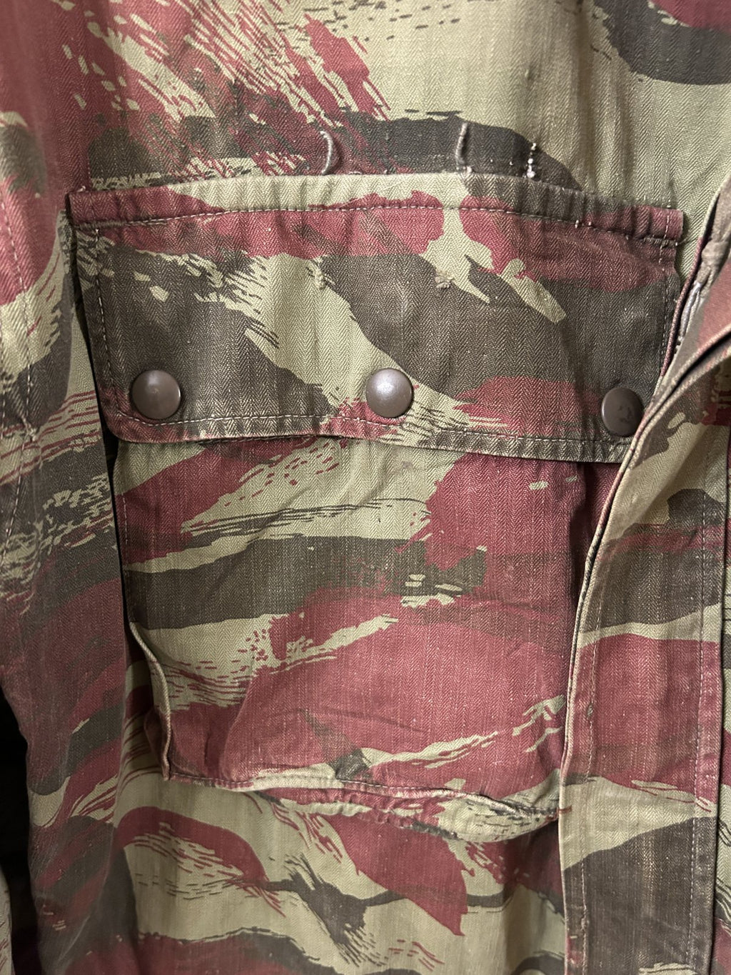 HBT Franse Lizard camouflage Para -Algerije