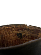 1 Zwart lederen beenkap wo2