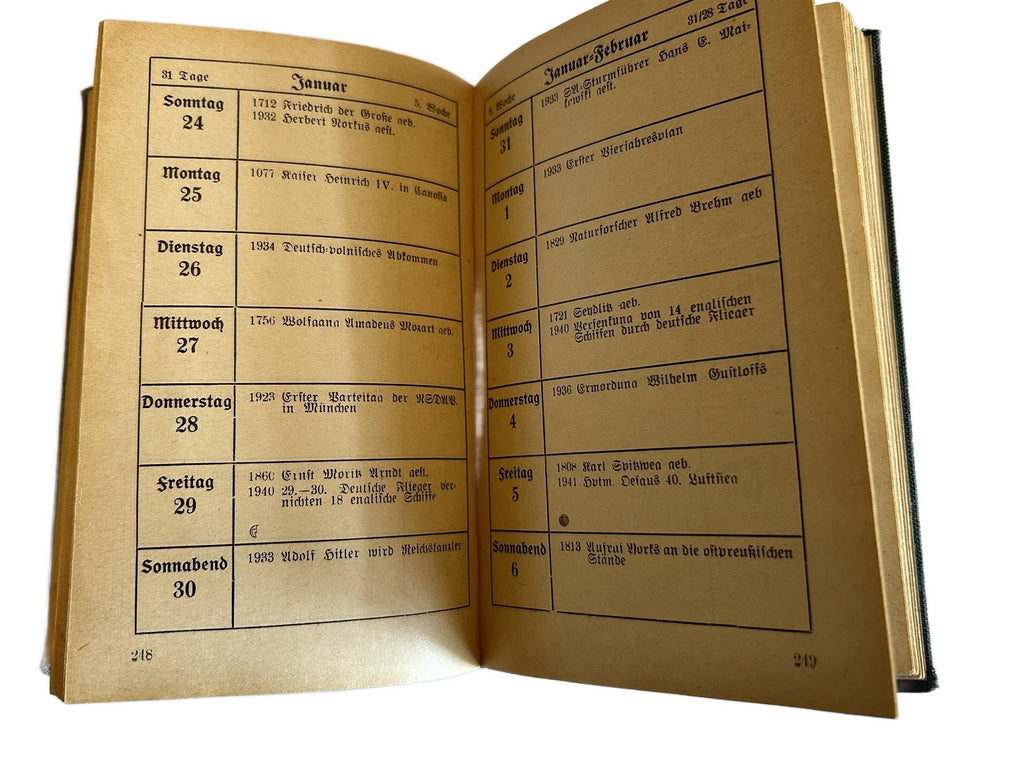 Deutscher Luftwaffenkalender 1943