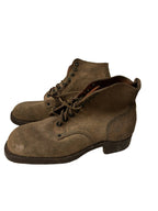 Franse lederen gevechts schoenen wo2