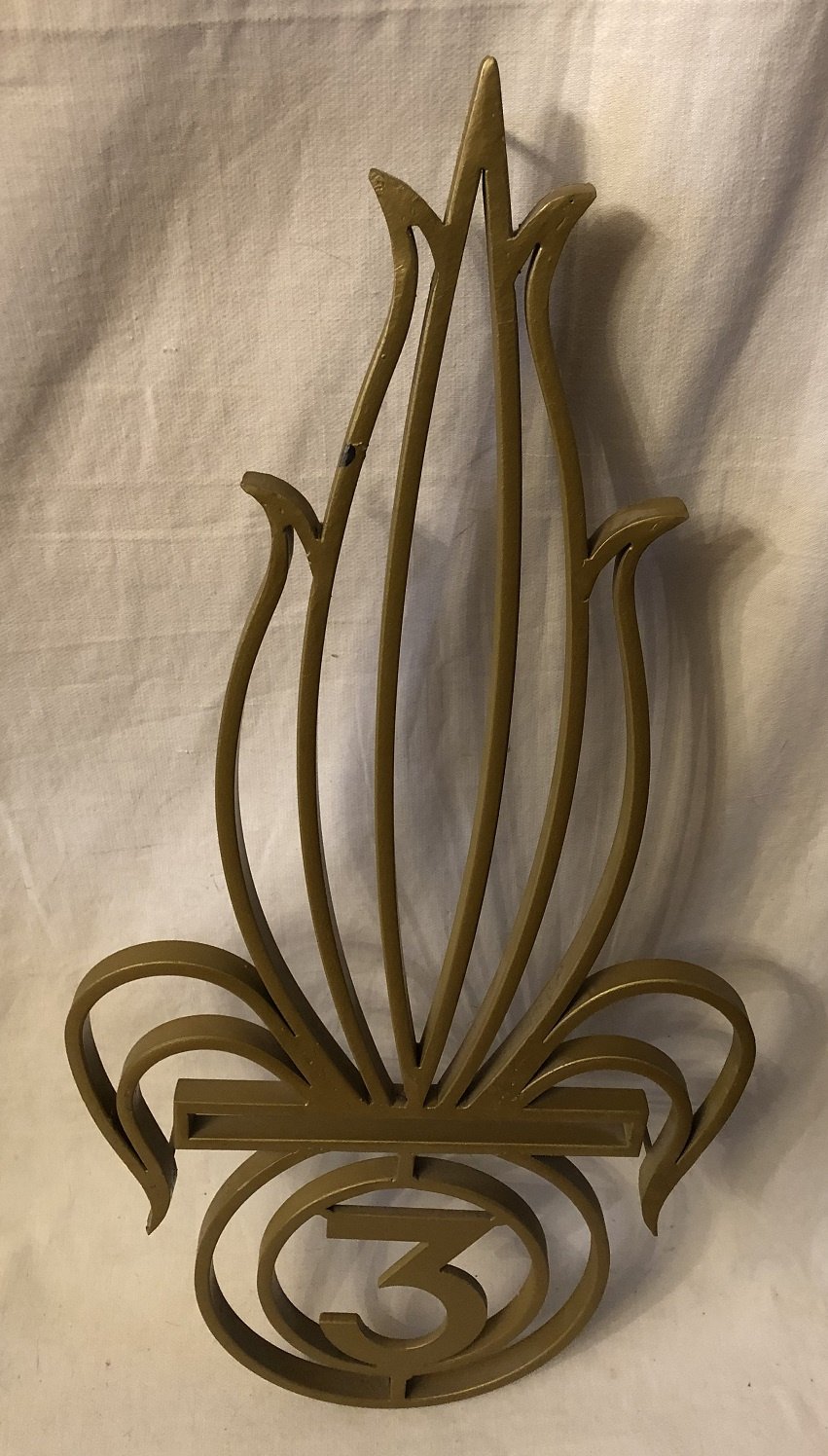 IJzeren plaquette 3e Infanterie Regiment Legion Etrangere