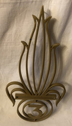 IJzeren plaquette 3e Infanterie Regiment Legion Etrangere