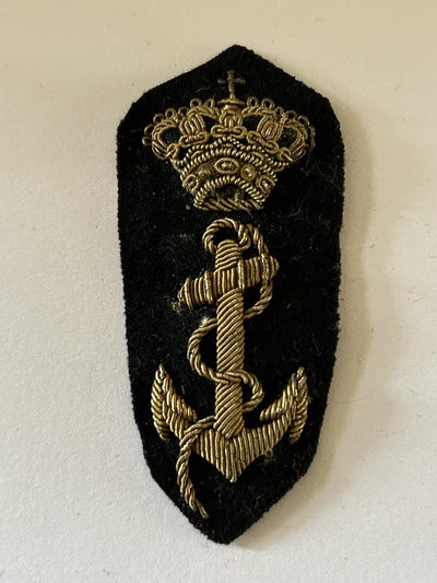 Pointe de col de la Royal Navy des années 1940