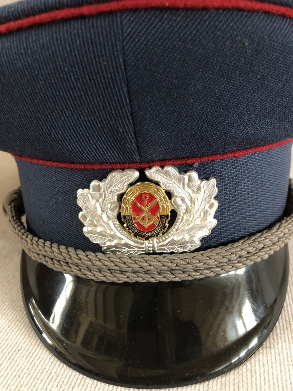 Schirmmutze DDR - Geschellschaft Sport und Technik