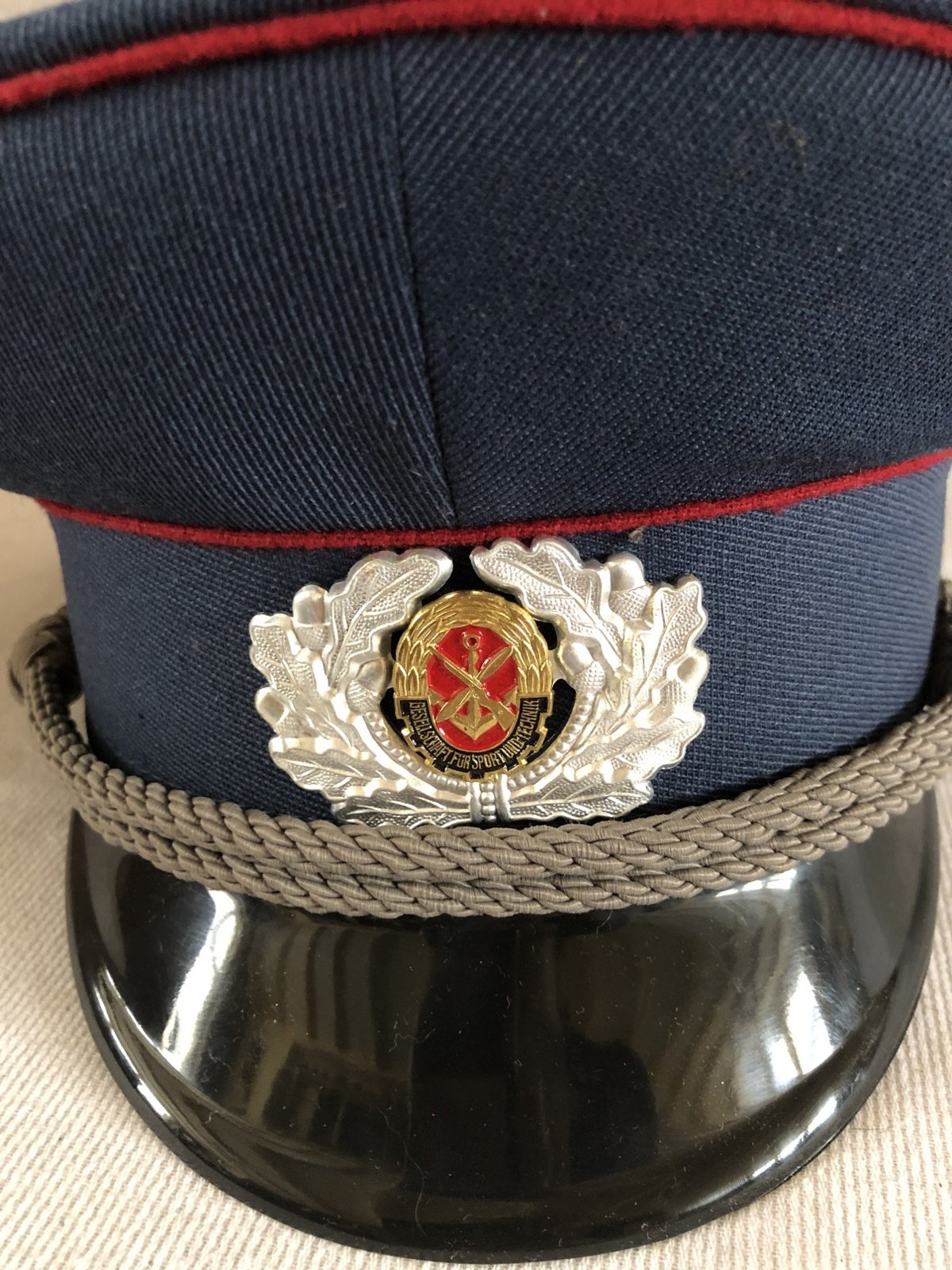 Schirmmutze DDR - Geschellschaft Sport und Technik