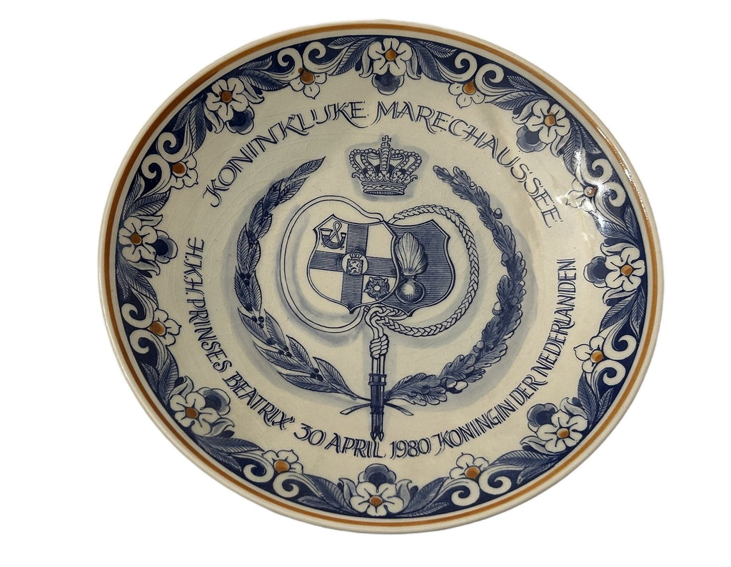 Wandbord ter ere van de Kroning