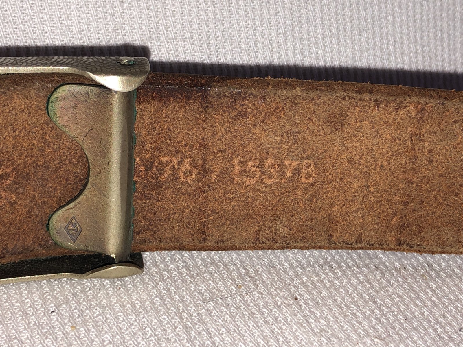 Duitse broekriem '30-'40er jaren